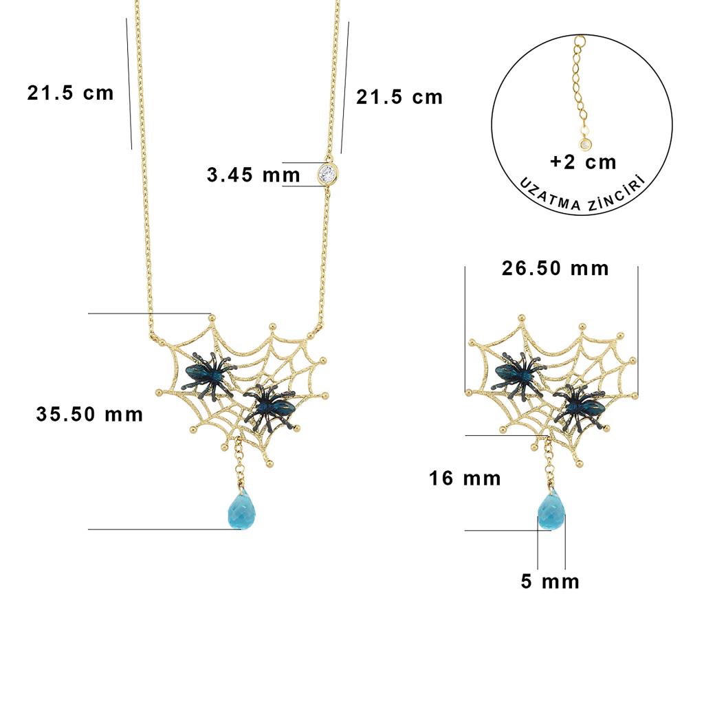 Maman Network Gold Necklace