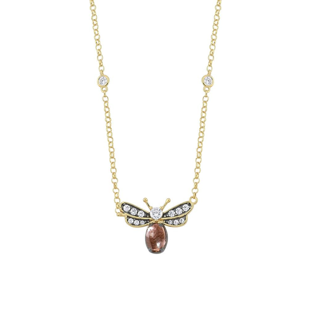 Maman Thin Yusufçuk Gold Necklace