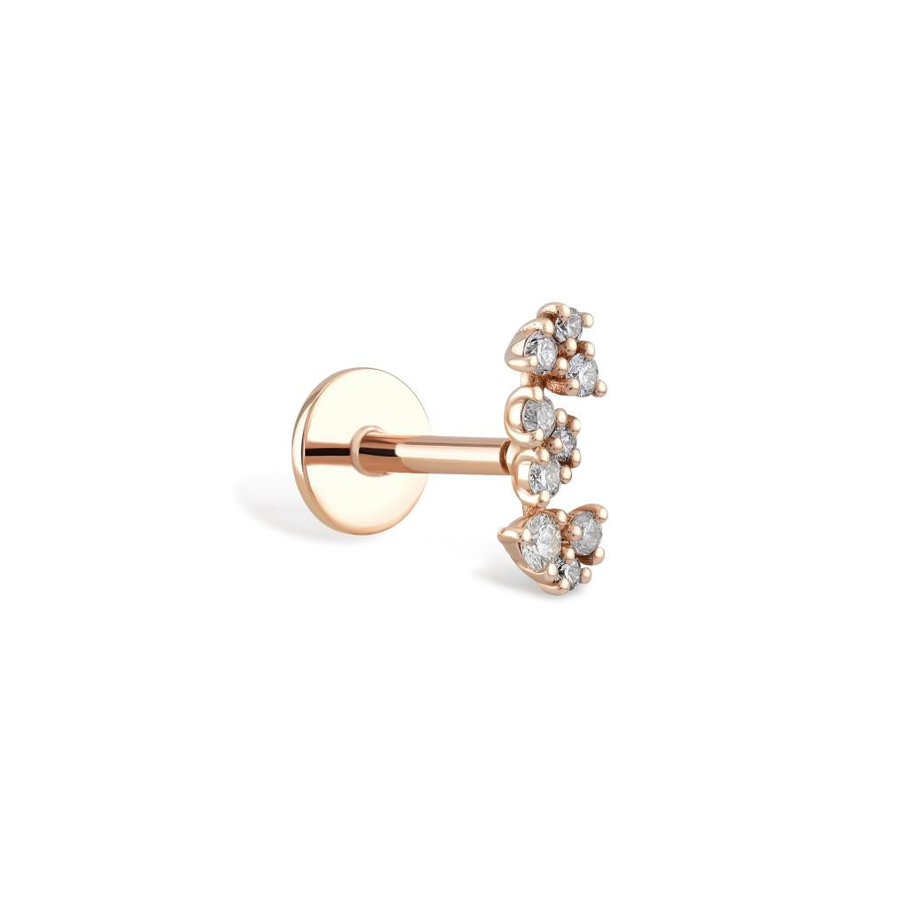 Manches Arc Queen Diamond Piercing