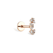 Manches Arc Queen Diamond Piercing