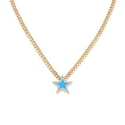 Mavi Mineli Yıldız Gurmet Set