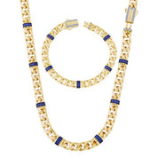 Mavi Taşlı Gurmet Set