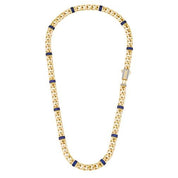 Mavi Taşlı Gurmet Zincir