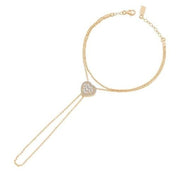 Mavi Taşlı Kalp Şahmeran