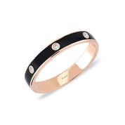 Mine Sıra Taş Altın Yüzük