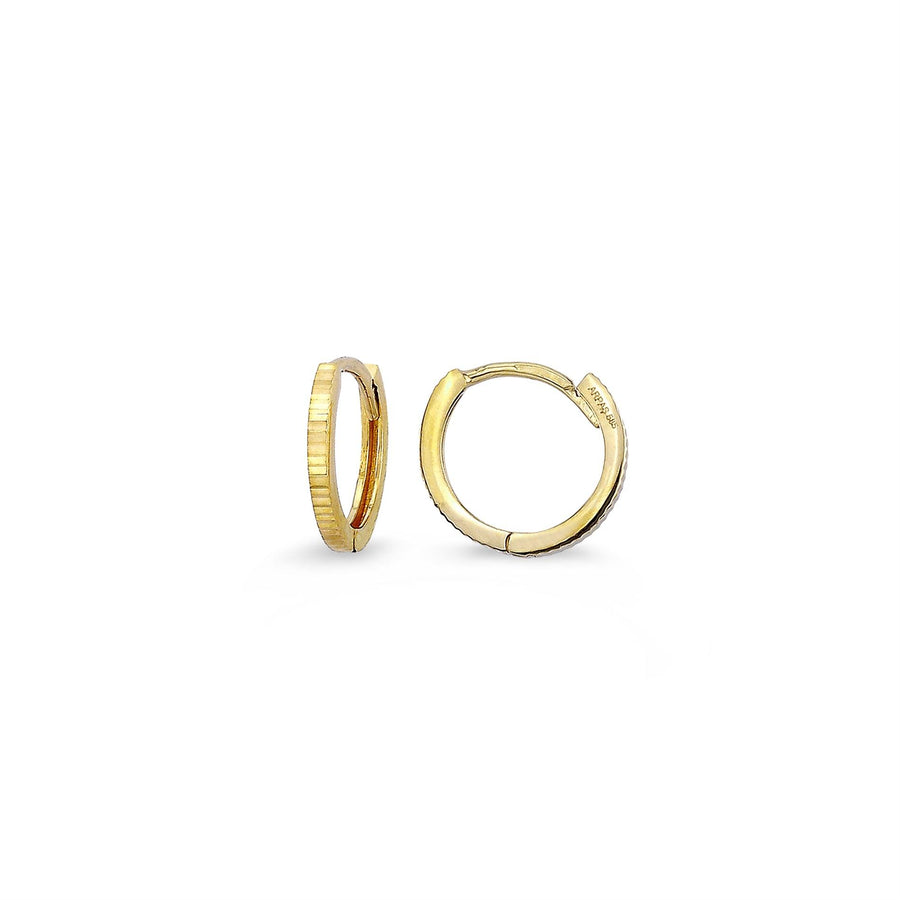 Minimal Ring Earrings