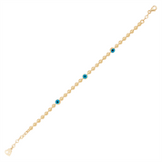 Nazar Boncuklu Top Top Bileklik Çocuk