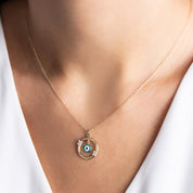 Evil Eye Stone Necklace