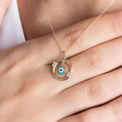 Evil Eye Stone Necklace