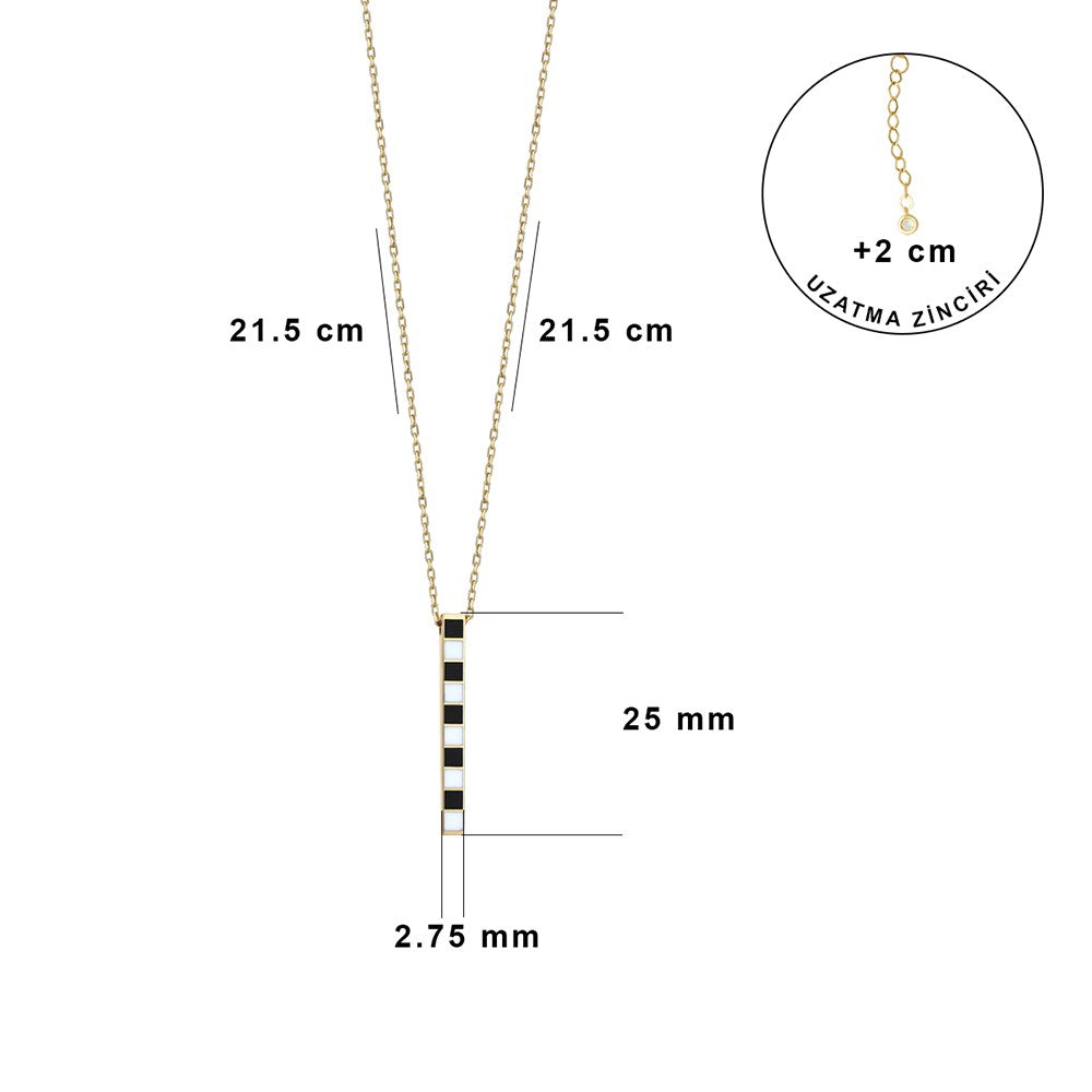 Octave Mini Gold Necklace