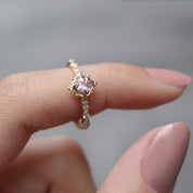 Özel Tasarım Mila Morganite & Pırlanta Yüzük