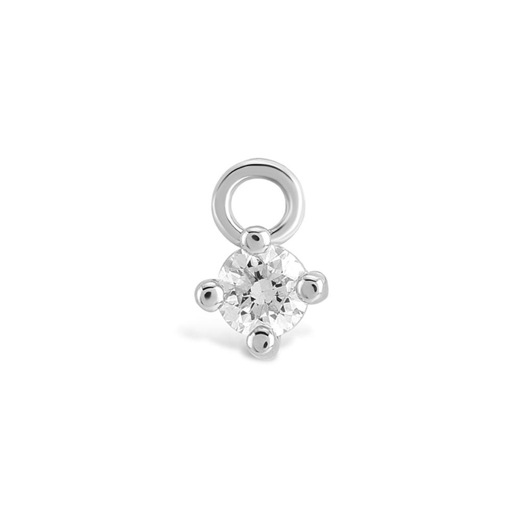 Pırlanta 0.07 CT Piercing Charm - Tufanlar Kuyumculuk