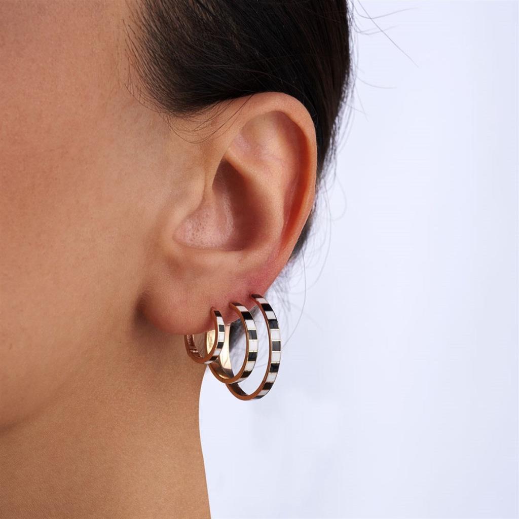 Rhythm Octave Mini Gold Earrings