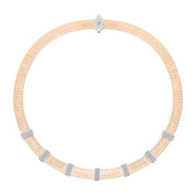 Rose Gold Taşlı Carmenta Kolye