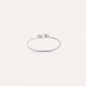 Seed 0.06 CT Pırlanta Taşlı Beyaz Altın Yüzük