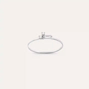 Seed 0.13 CT Pırlanta Taşlı Beyaz Altın Yüzük