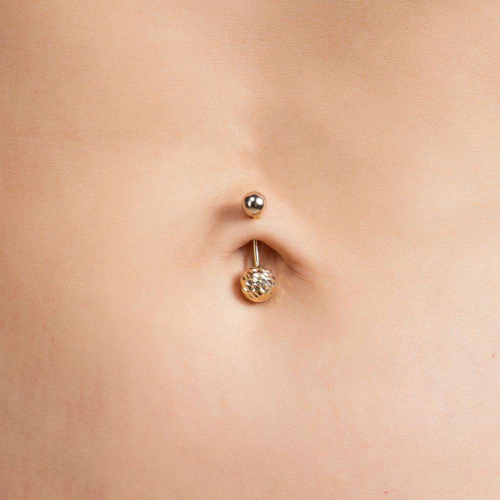 Shine Bulk Golden Navel Piercing