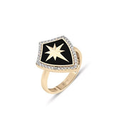 Siyah Mineli Kalkan Figürlü Gurmet Set