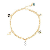 Sonsuzluk Şans Altın Halhal