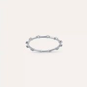 Sprit 0.08 CT Pırlanta Taşlı Beyaz Altın Yüzük