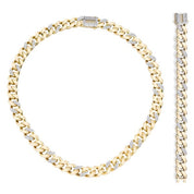 Taşlı Altın 11Mm Gurmet Set