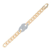 Taşlı Burgu Zincir Altın Set