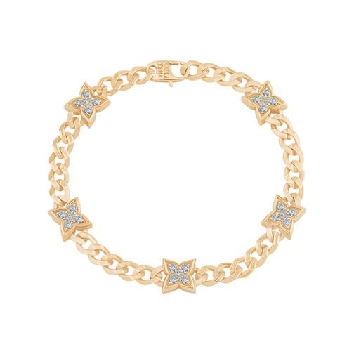 Taşlı Çiçek Gurmet Bileklik