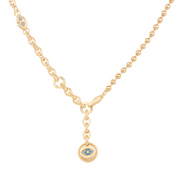 Taşlı Göz Tasarım Kolye