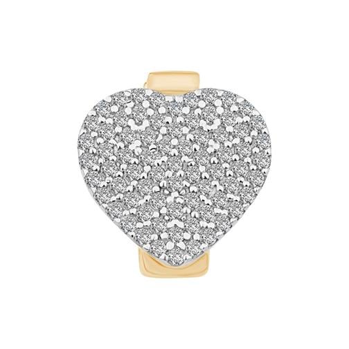 Taşlı Kalp 9Mm Bileklik Charm