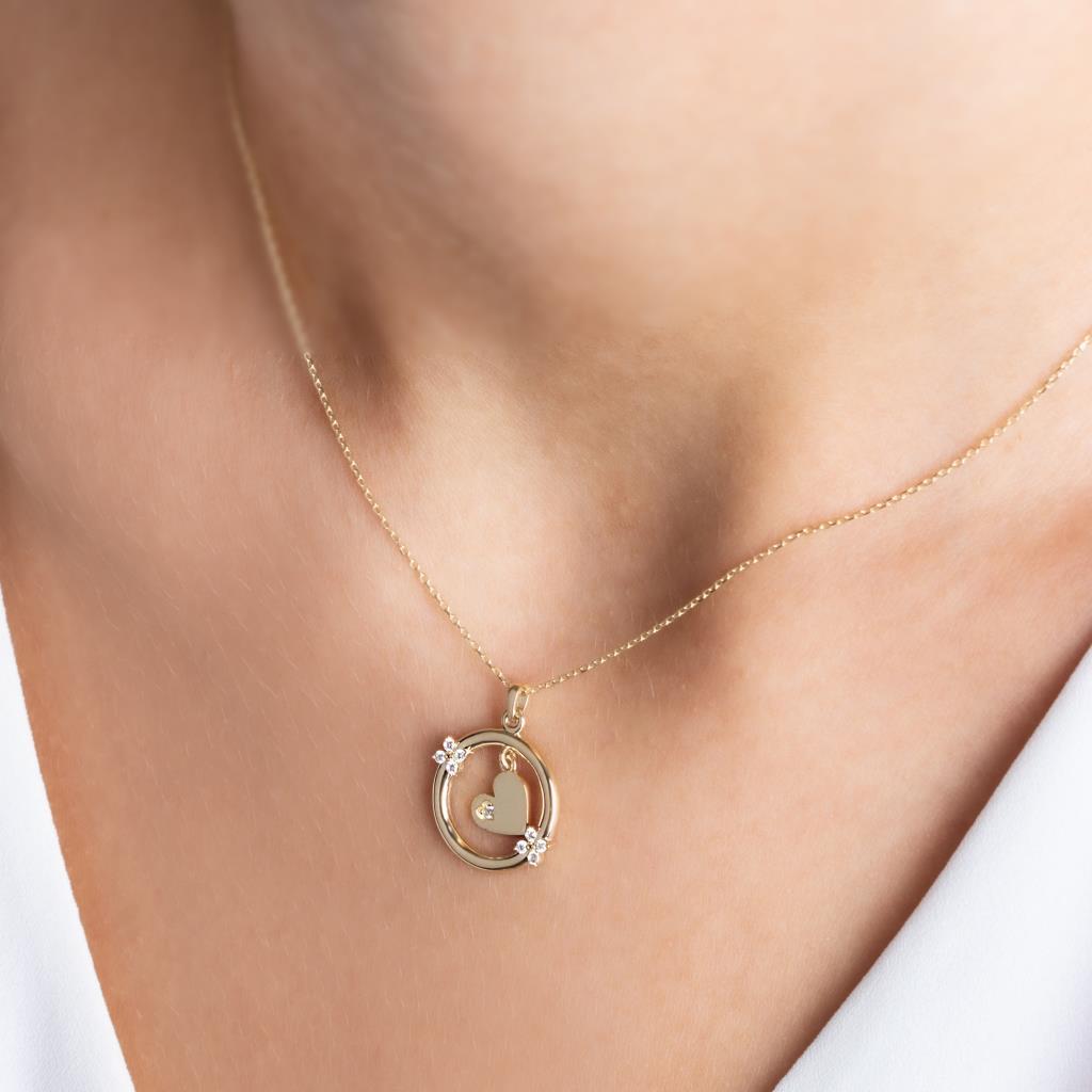 Stone Heart Necklace