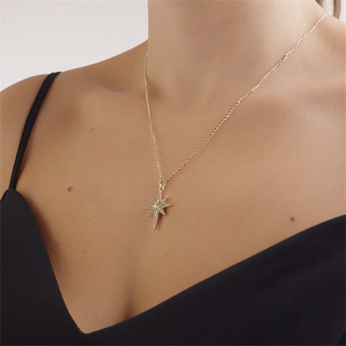 Kuzey Yıldız Tasarım Kolye