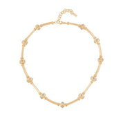 Taşlı Silindir Kolye