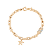 Taşlı Tasarım Yıldız Bileklik
