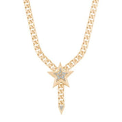 Taşlı Yıldız Tasarım Gurmet Zincir