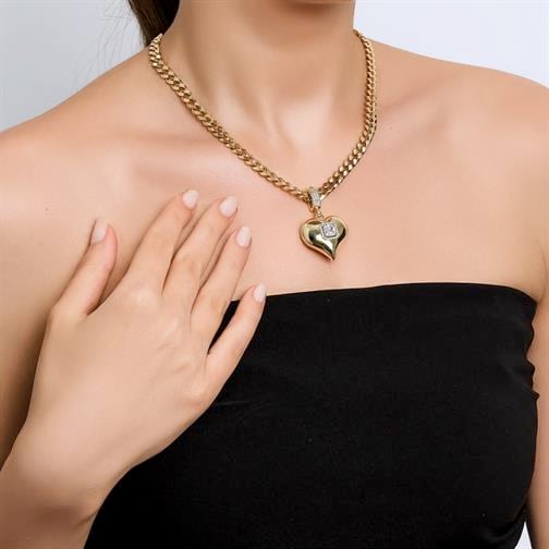 Tektaş Kalp Charm