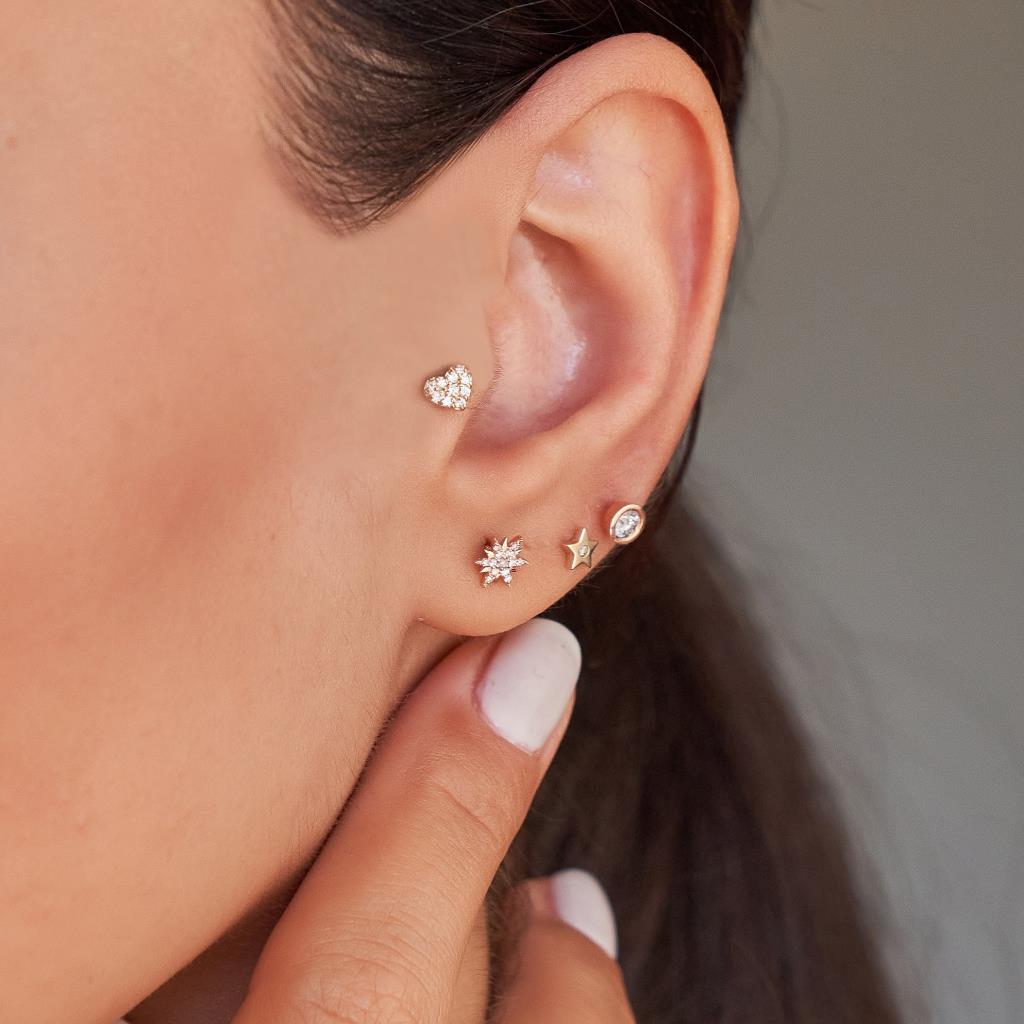 Solitaire Diamond Piercing