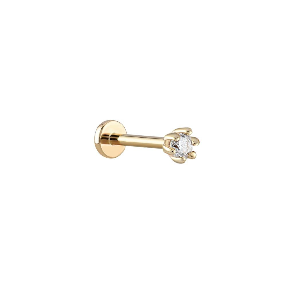 Solitaire Diamond Piercing