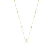 Top Top Altın Zincir Kolye