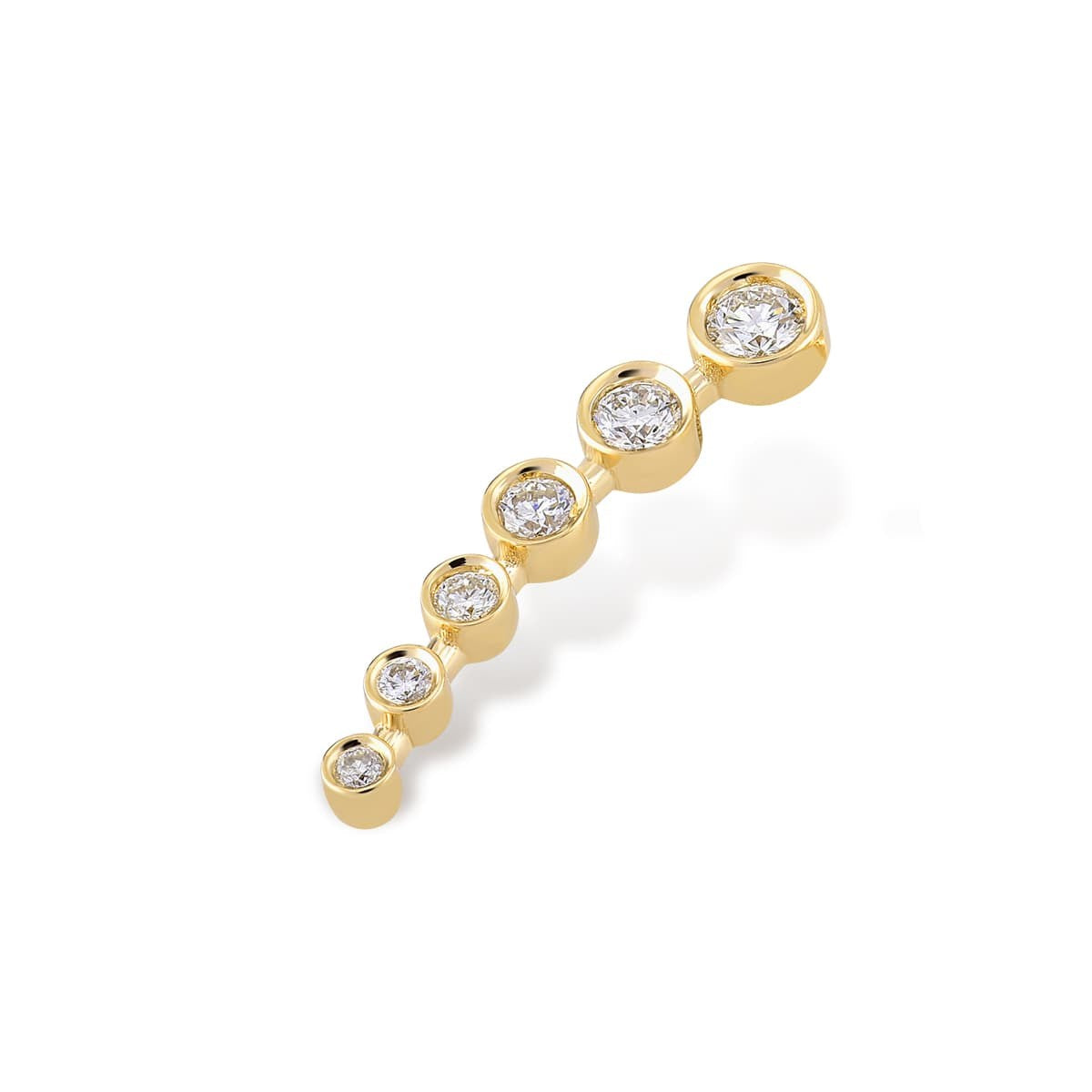 Toptop Arc Pırlanta Piercing