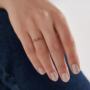 Tria 0.45 CT Green Safir ve Red Safir Taşlı Yüzük