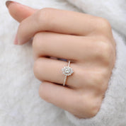 0.60 CT Vintage Lina Tasarım Pırlanta Yüzük