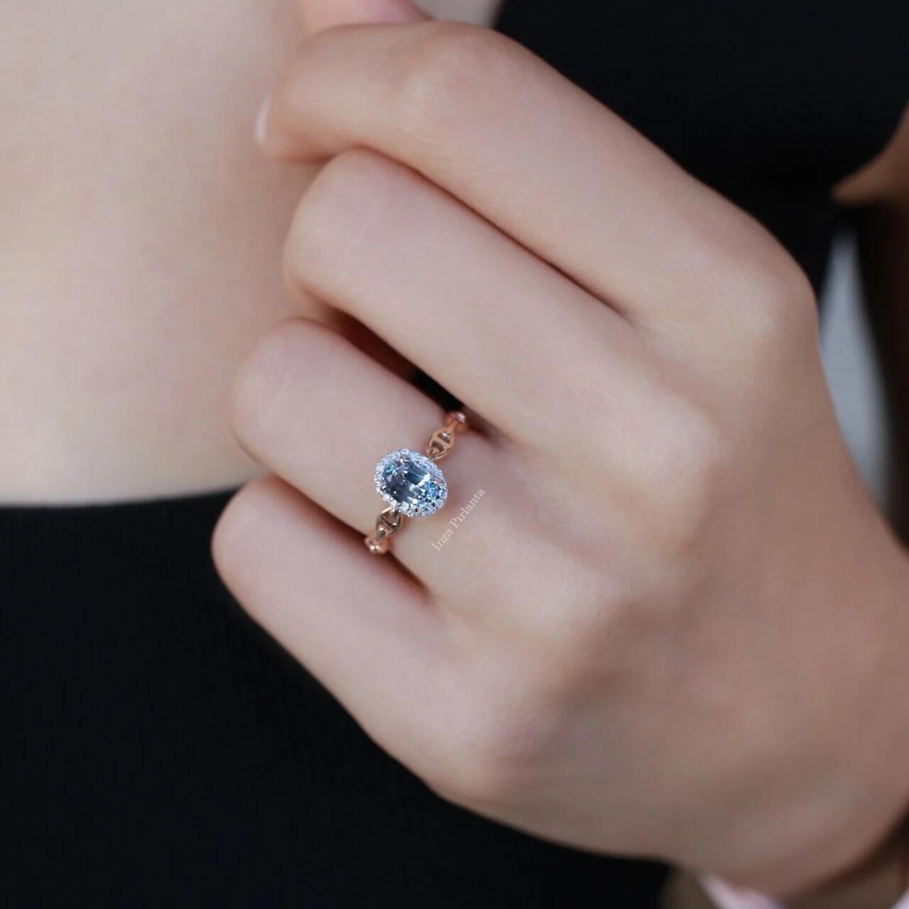 Vintage Alexandrite & Pırlanta Tektaş Yüzük