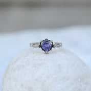 Vintage Aria Tanzanite & Pırlanta Yüzük