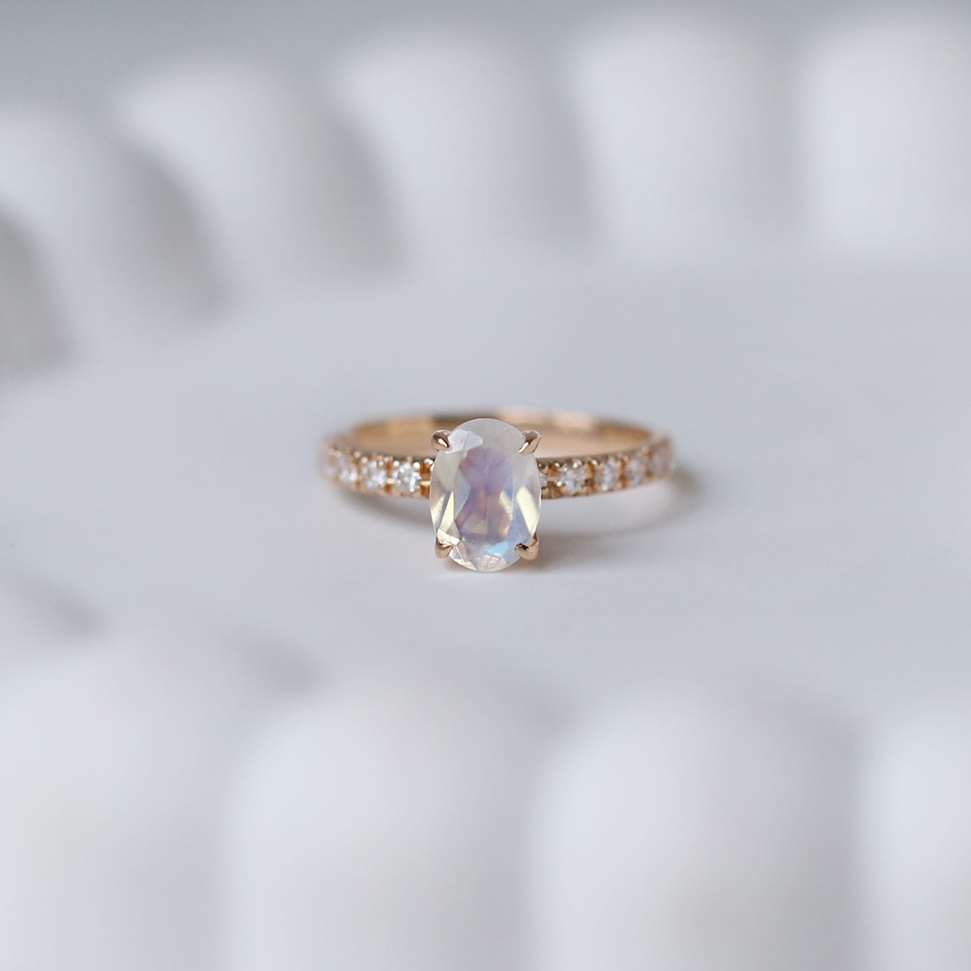 Vintage Aytaşı & Pırlanta Tektaş Yüzük