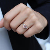 Vintage Flora Vintage Morganite & Pırlanta Yüzük