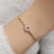 Vintage Özel Tasarım Artemis Morganite & Pırlanta Bileklik