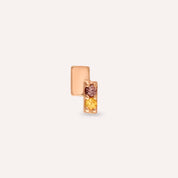 Wall Multicolor Safir Rose Altın Piercing