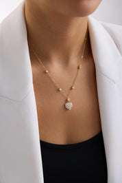 Yaz Işığı Altın Kolye