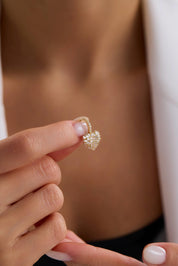 Yaz Işığı Altın Küpe