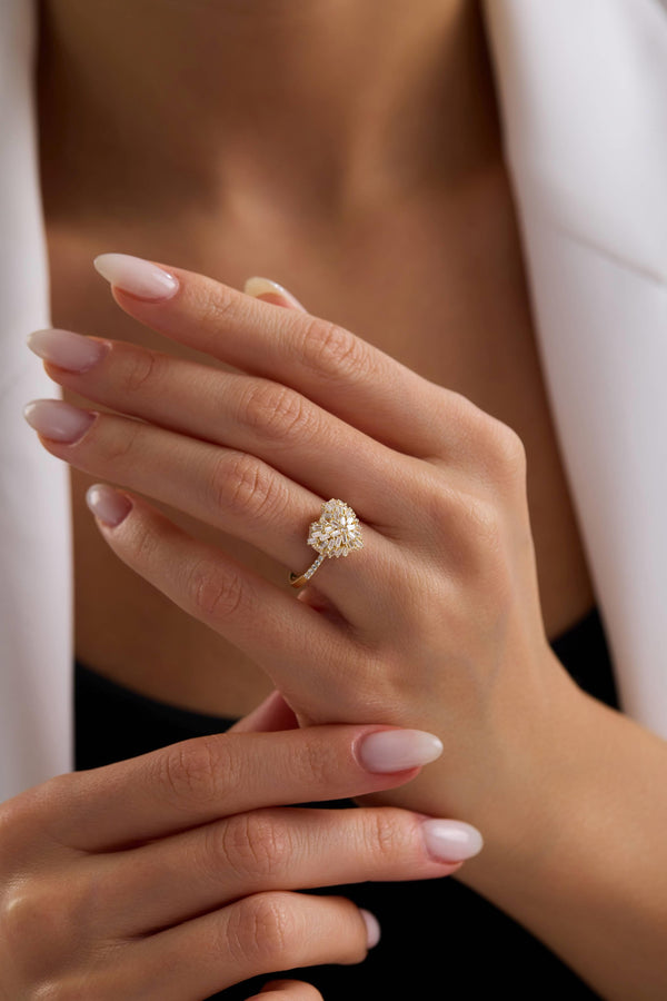 Yaz Işığı Altın Yüzük